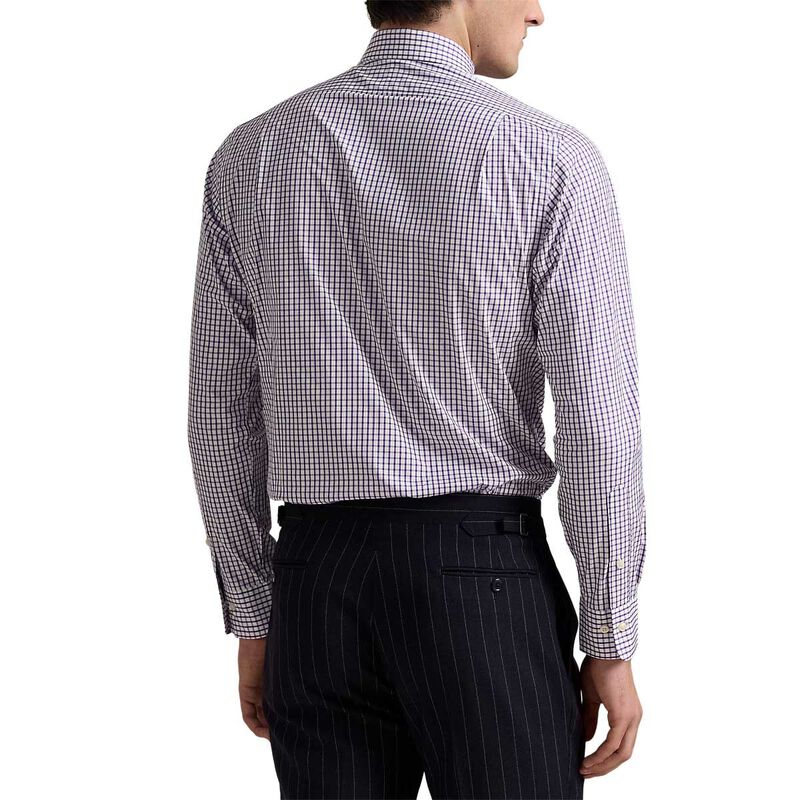 Polo Ralph Lauren Custom Fit Tattersall Poplin Shirt image number 1
